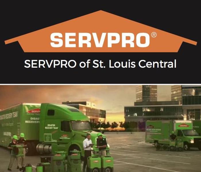 Servpro on a commercial large loss